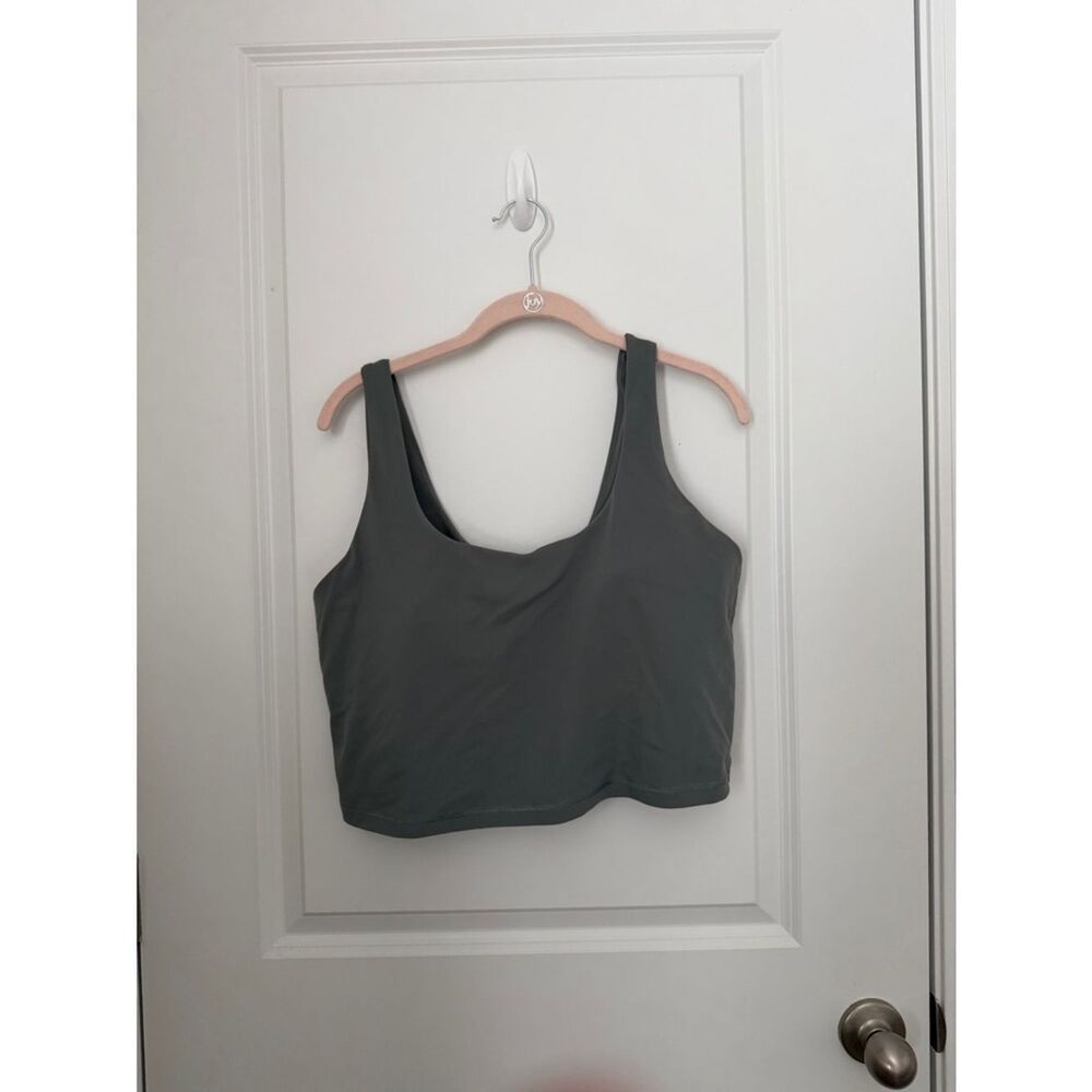 Avia Greenish Gray Sports Bra